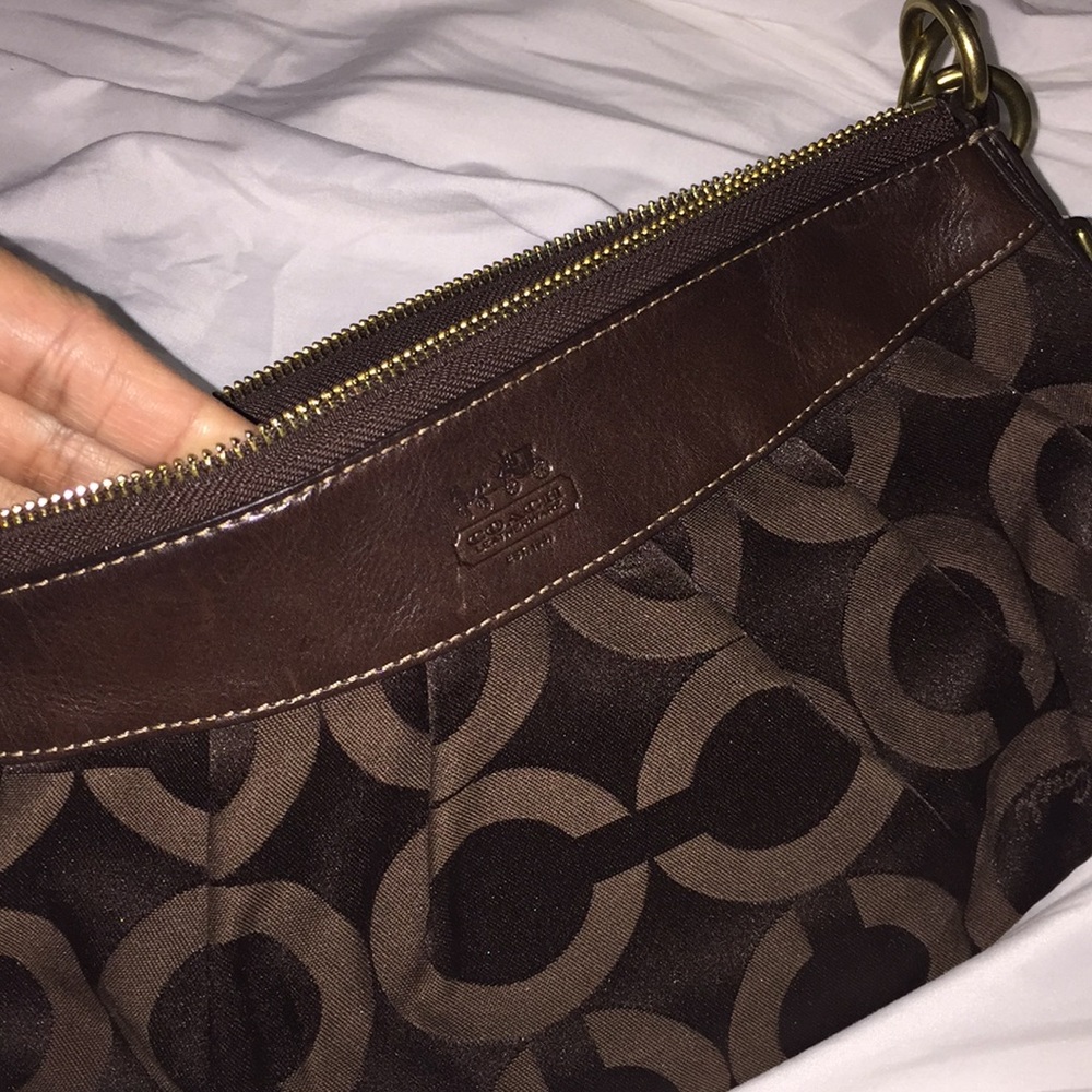 Brown Coach Purse - Picture 3 of 7
